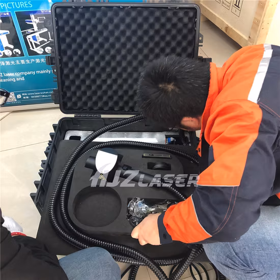 Jpt Raycus Faserlaser-Reinigungsmaschine zum Entlacken und Rostbeseitigen